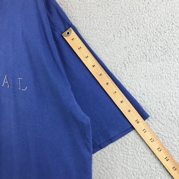 Vintage Universal Studios "Basketball Is Life" Blue Graphic T-Shirt 2XL - Picture 7 of 13